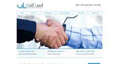 Desktop Screenshot of gulflandonline.com