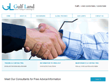 Tablet Screenshot of gulflandonline.com